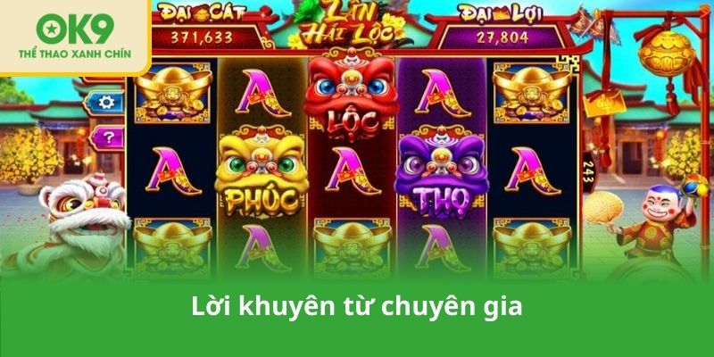 Lời khuyên từ chuyên gia